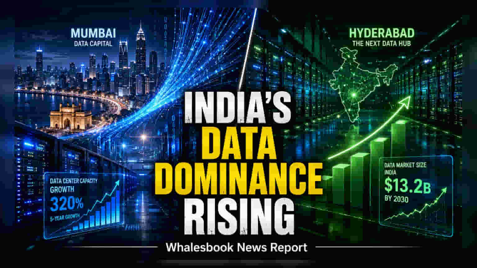 Mumbai Joins Global Top 15 Data Centre Hubs; Hyderabad Leads Growth