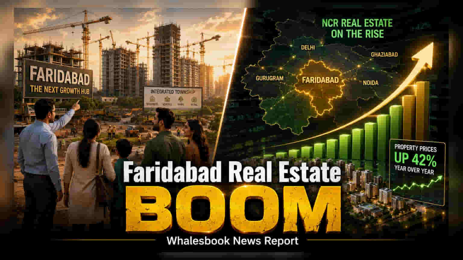 Faridabad Residential Sales Jump 133% on Infrastructure Push