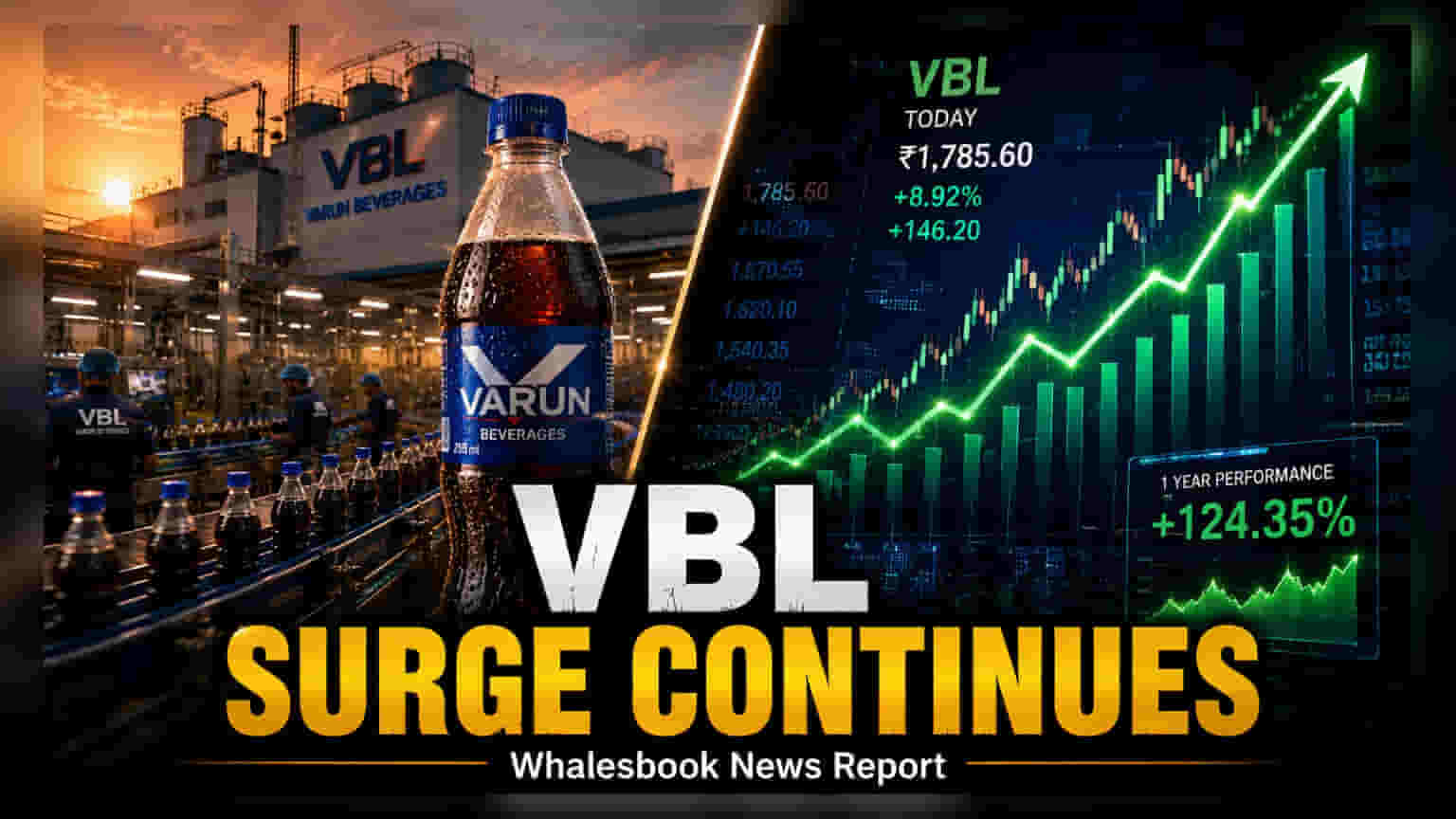 Varun Beverages Shares Rise 2% on Strong Q2 Revenue Growth