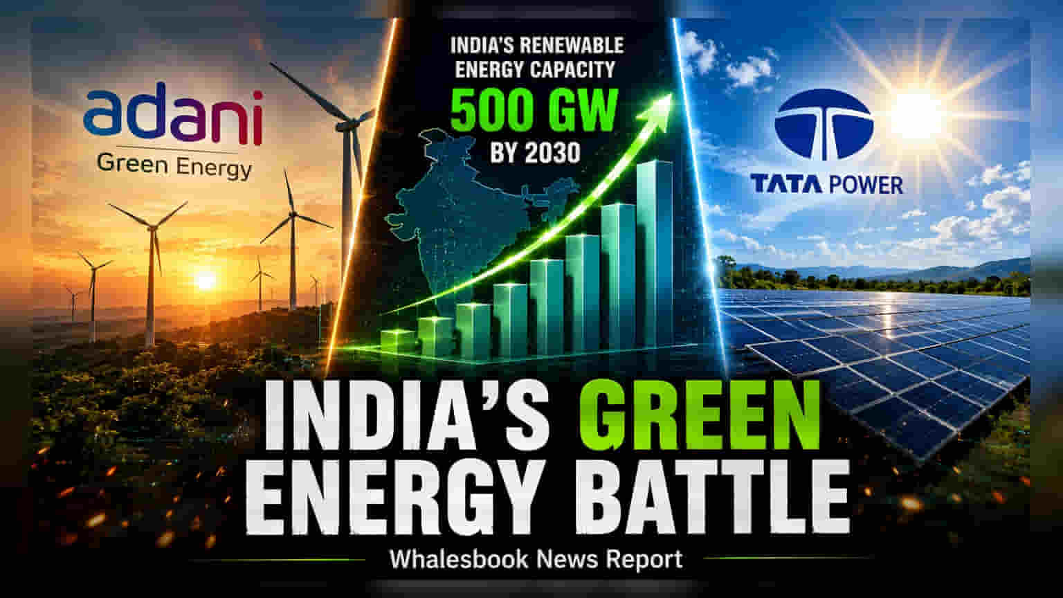 India’s Energy Giants Race to 500 GW Target as Capacities Surge