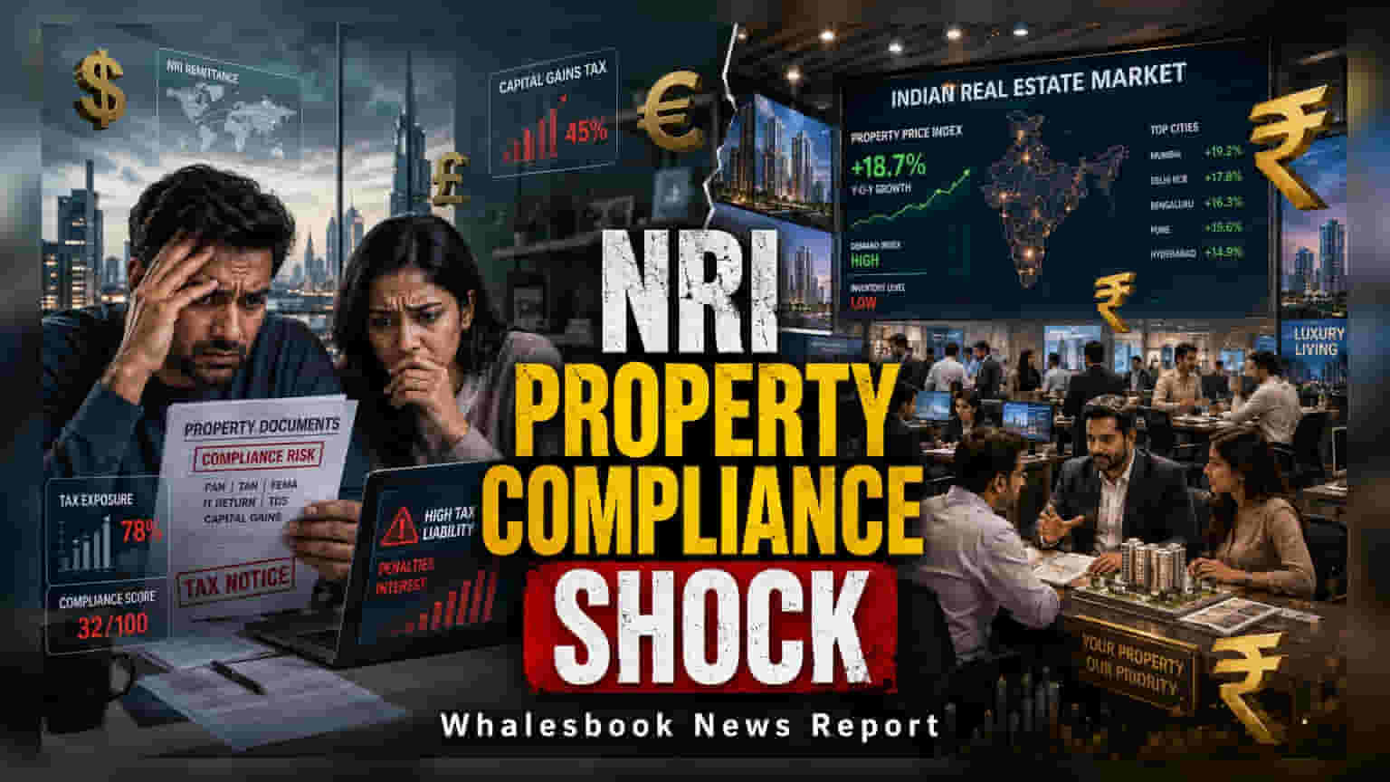 வெளிநாடு வாழ் இந்தியர்கள் (NRI) கவனத்திற்கு! இந்திய சொத்து விற்பனையில் புதிய 2025 வரி விதிமுறைகள் அமல்!