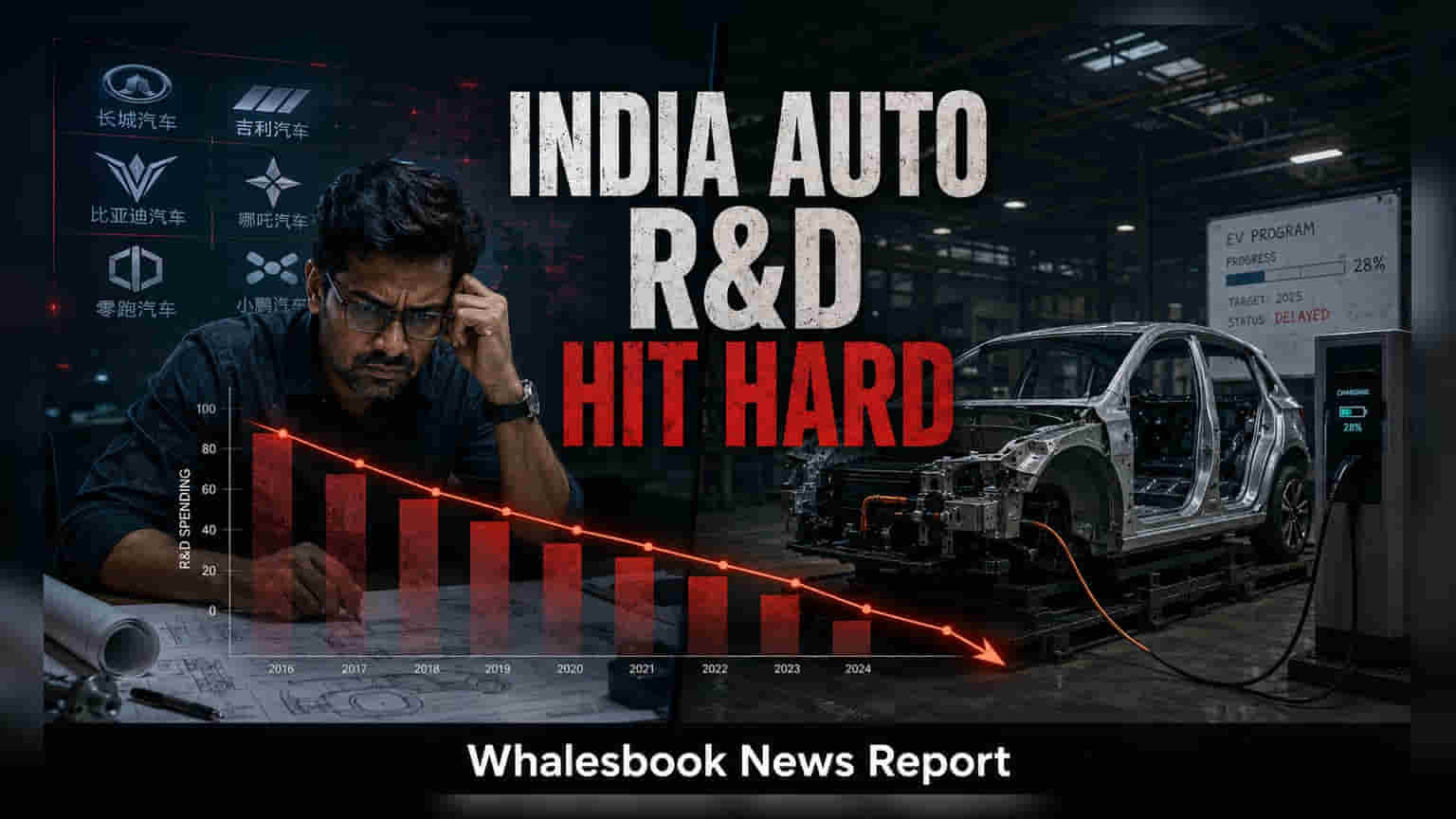 India Auto R&D Spending Stalls As Chinese Rivalry Heats Up