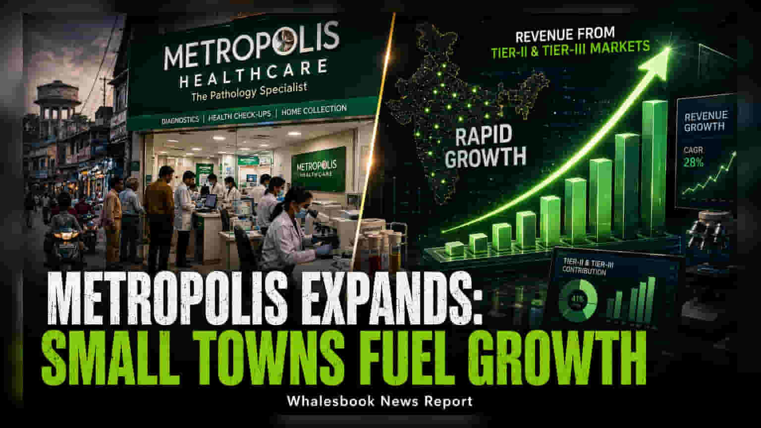 Metropolis Healthcare Share Price: નાના શહેરોમાં વિસ્તરણથી કંપનીના નફામાં **26%** નો ઉછાળો