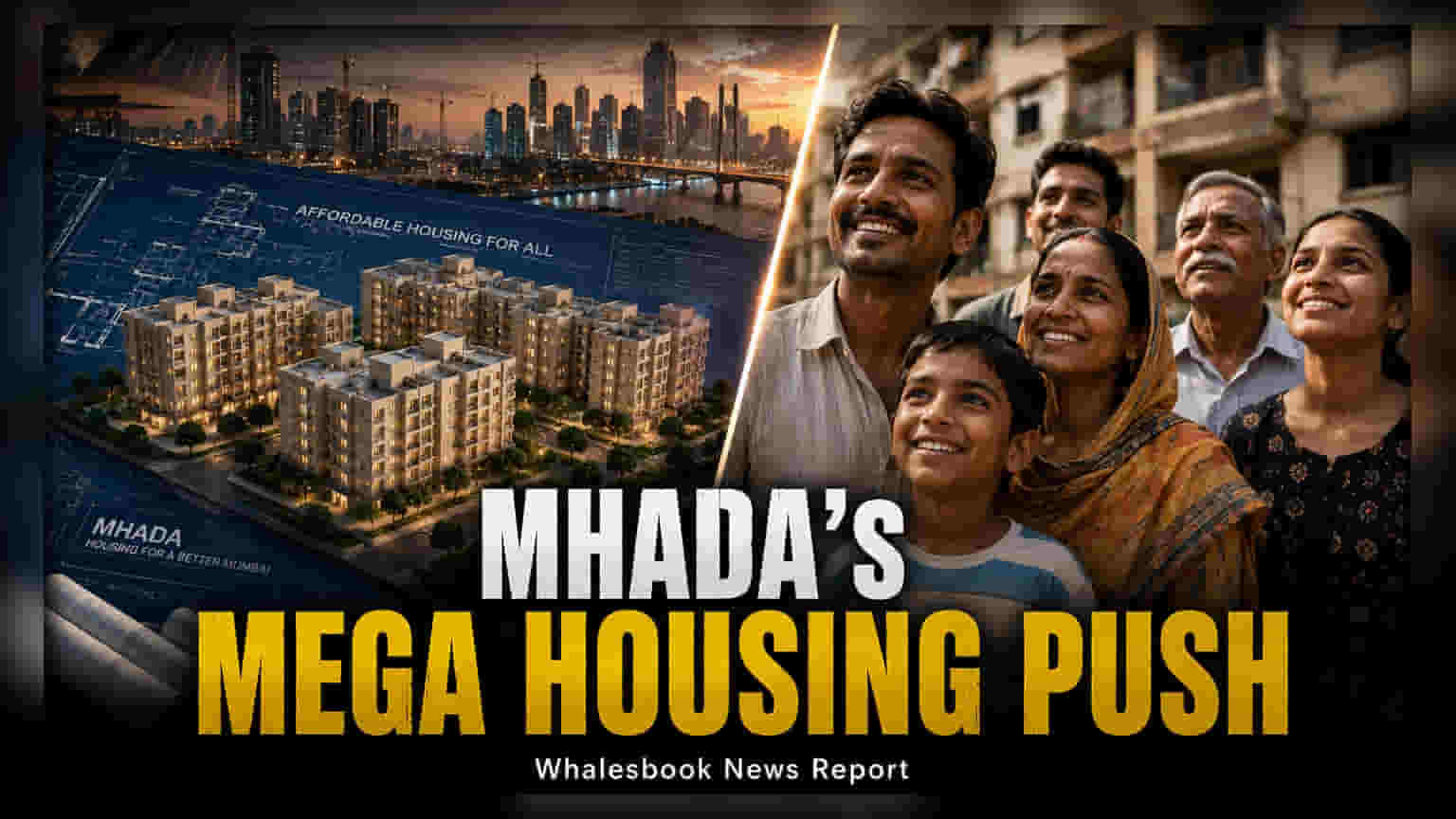 MHADA का बड़ा ऐलान! मुंबई में बनेंगे 7.5 लाख घर, रियल एस्टेट सेक्टर पर होगा असर