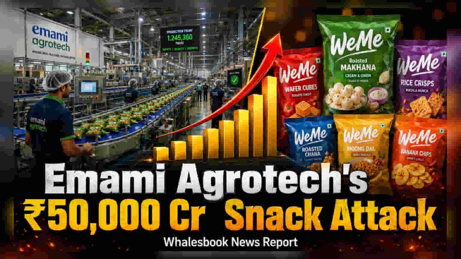 Emami Agrotech: ₹400 கோடி முதலீட்டில் மேற்கு வங்கத்தில் புதிய ஆலை - ஸ்நாக்ஸ் சந்தையில் கால் பதிக்கும் நிறுவனம்!