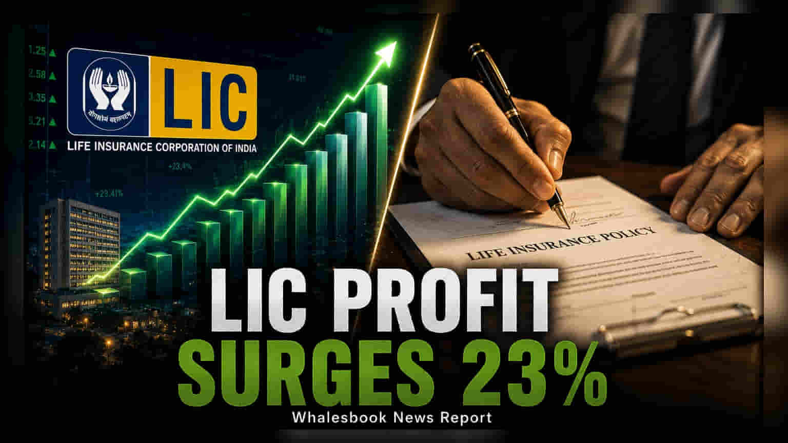 LIC Q1 Profit Jumps 23% To ₹13,492 Crore on New Business Gains