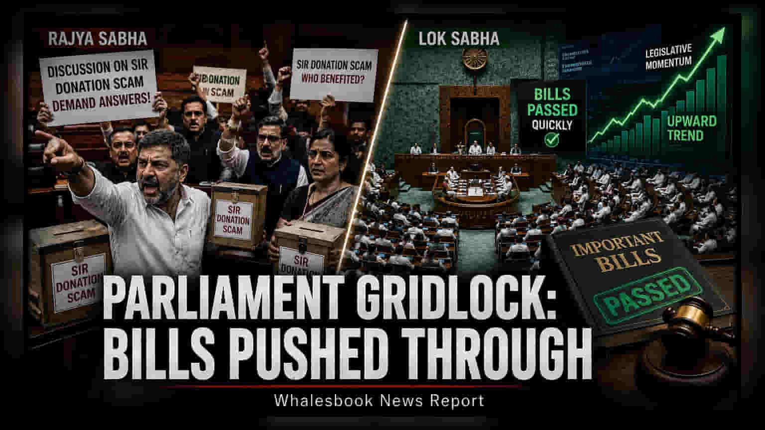 India Parliament Passes Key Financial Bills Amid Session Disruptions