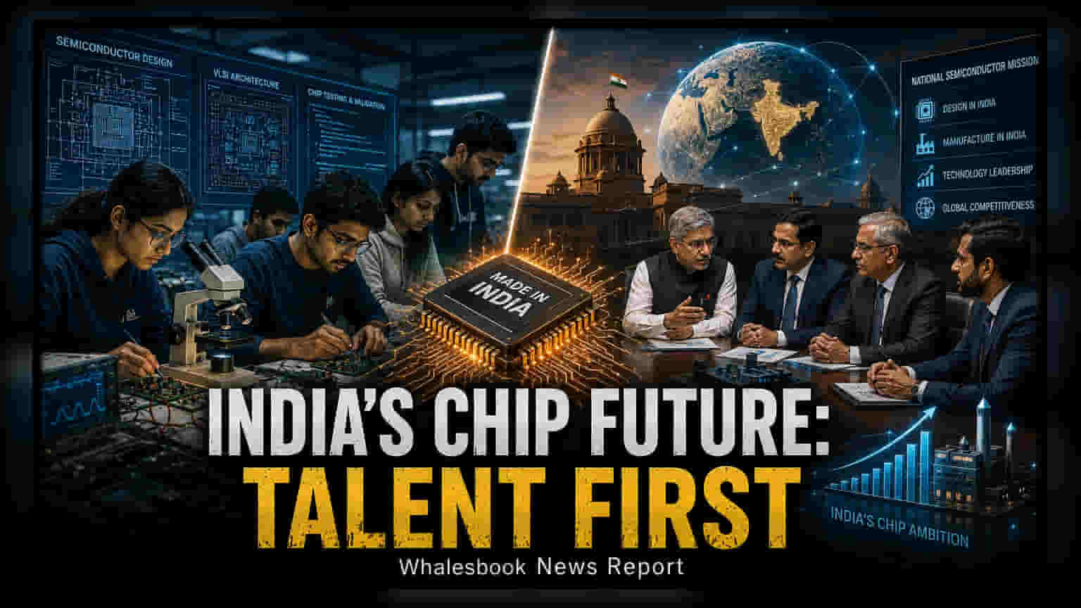 India’s ₹1.27 Lakh Crore Semicon 2.0 Plan Eyes Talent Gap