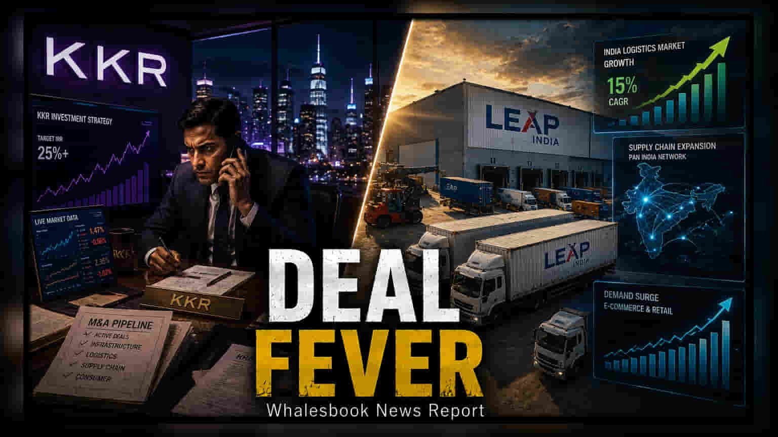 LEAP India IPO से पहले KKR की बड़ी डील: 5.67% हिस्सेदारी ₹371 करोड़ में बेची