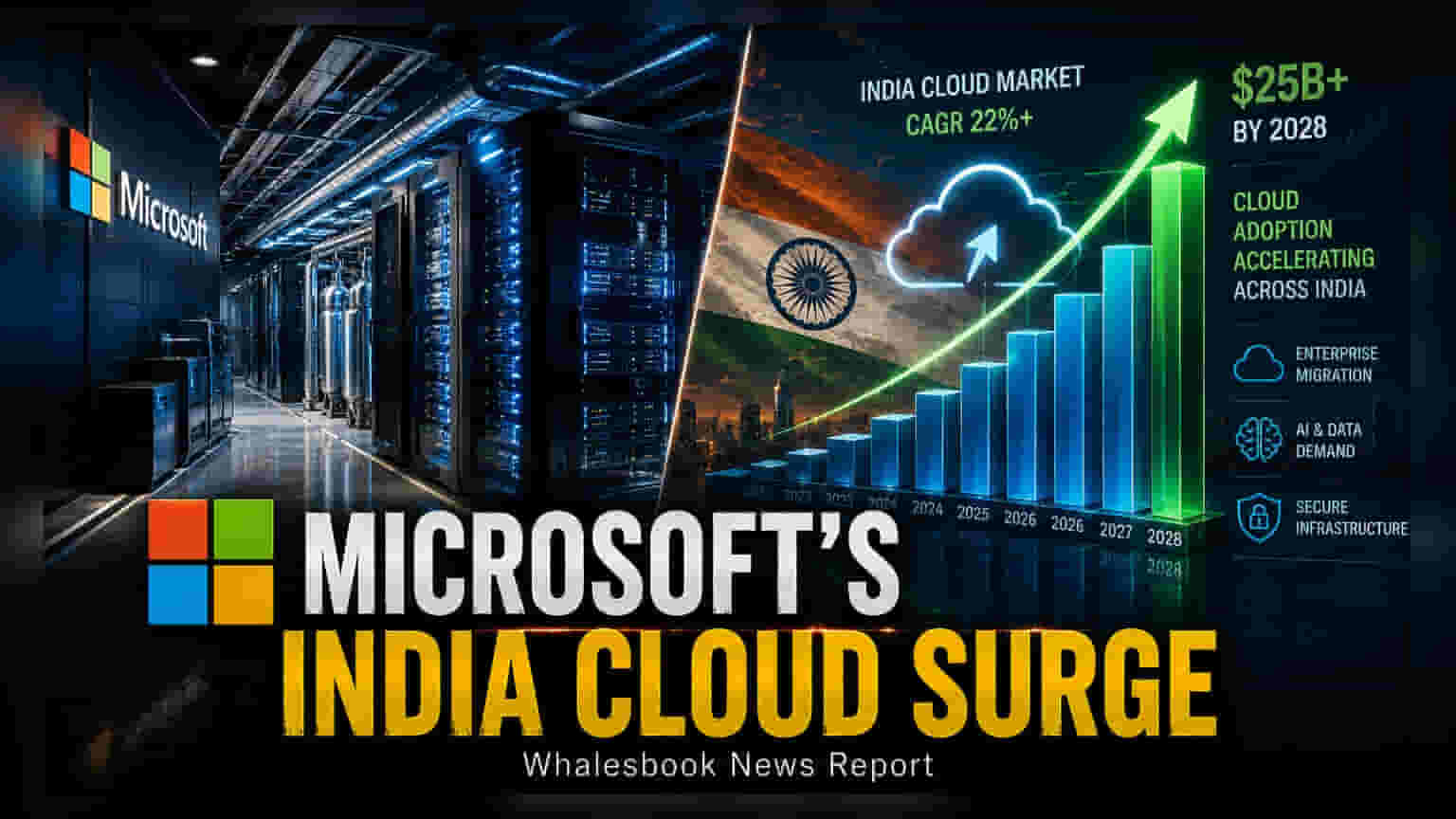Microsoft का भारत में बड़ा दांव! हैदराबाद में खुला चौथा क्लाउड रीजन, 20.5 अरब डॉलर के निवेश का हिस्सा