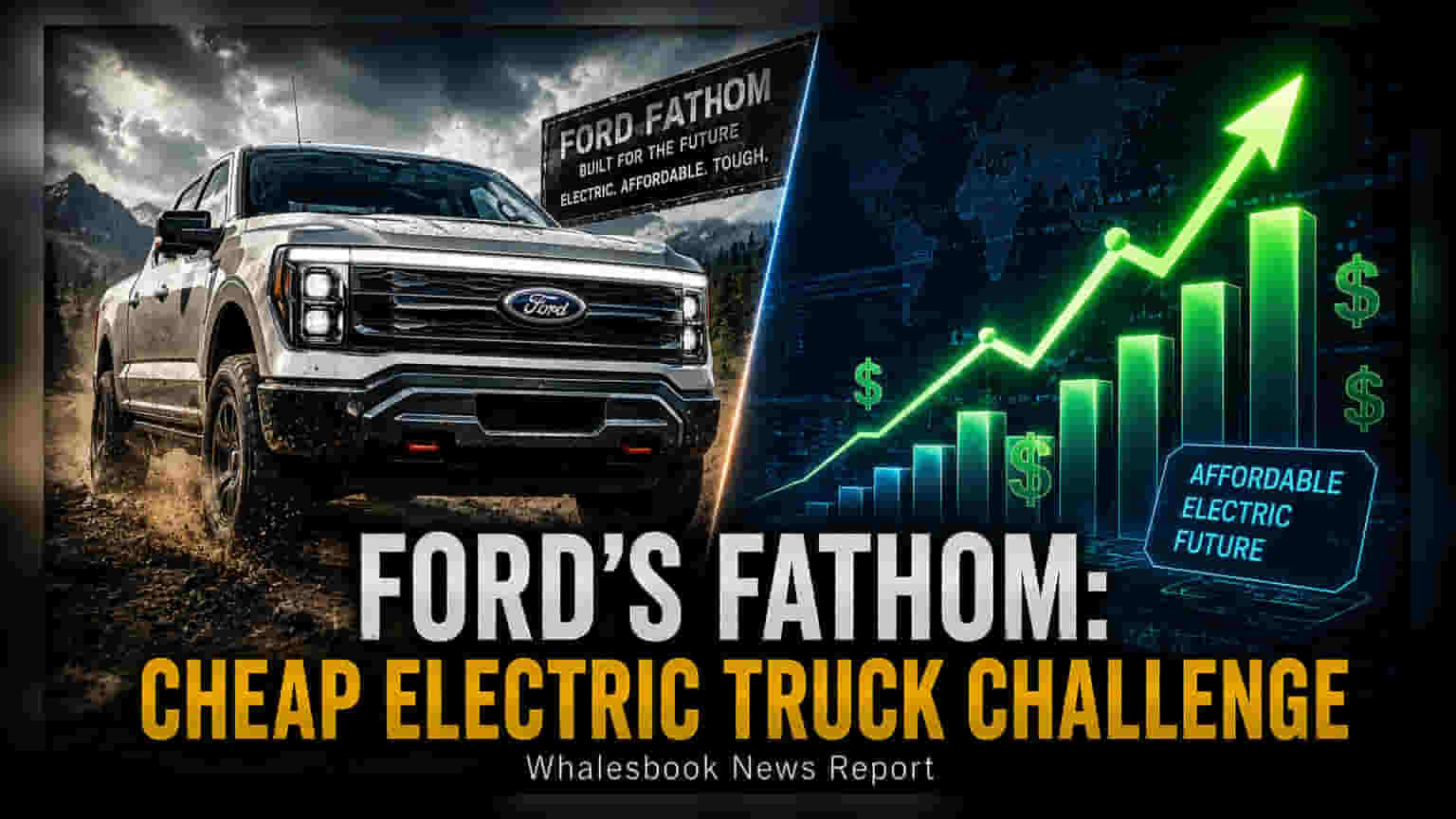 Ford Fathom Electric Truck: अवघ्या $30,000 पेक्षा कमी किमतीत लाँच होणार नवीन पिकअप!