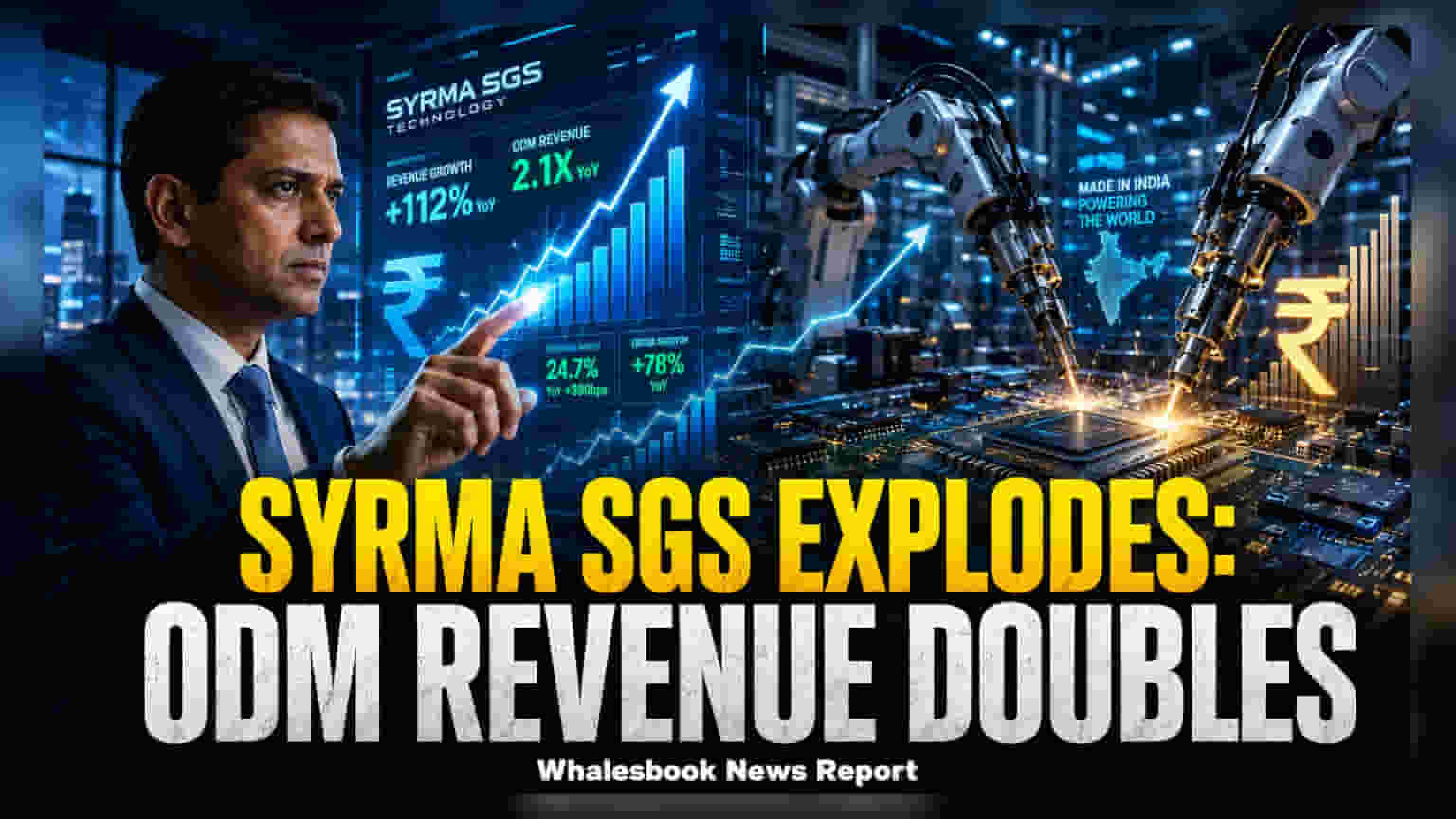 Syrma SGS Technology: रेव्हेन्यूत ६७% वाढ, ODM सेगमेंटची जोरदार कामगिरी!