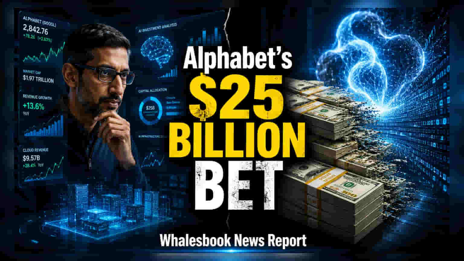 Alphabet ची $25 अब्ज डॉलरची बाँड विक्री; AI मधील गुंतवणुकीला गती देणार