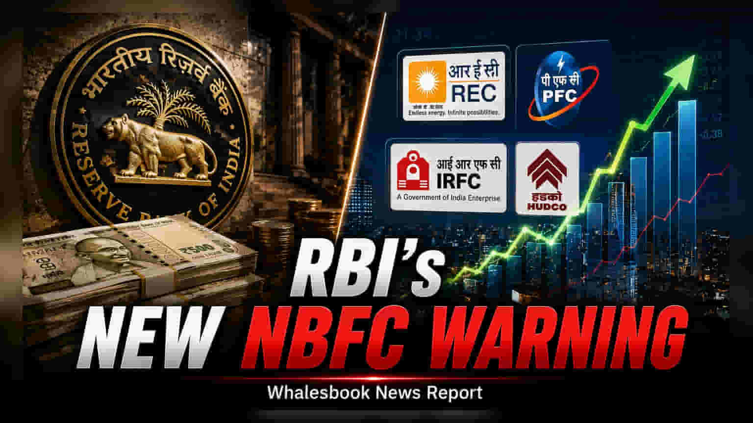 RBI નો મોટો નિર્ણય: REC, PFC, IRFC, HUDCO હવે 'અપર લેયર' NBFCમાં સામેલ