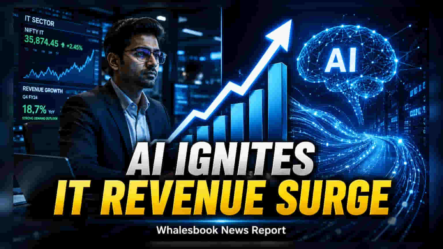Nasscom Chair Sees FY28 AI-Led Revenue Surge for IT Firms