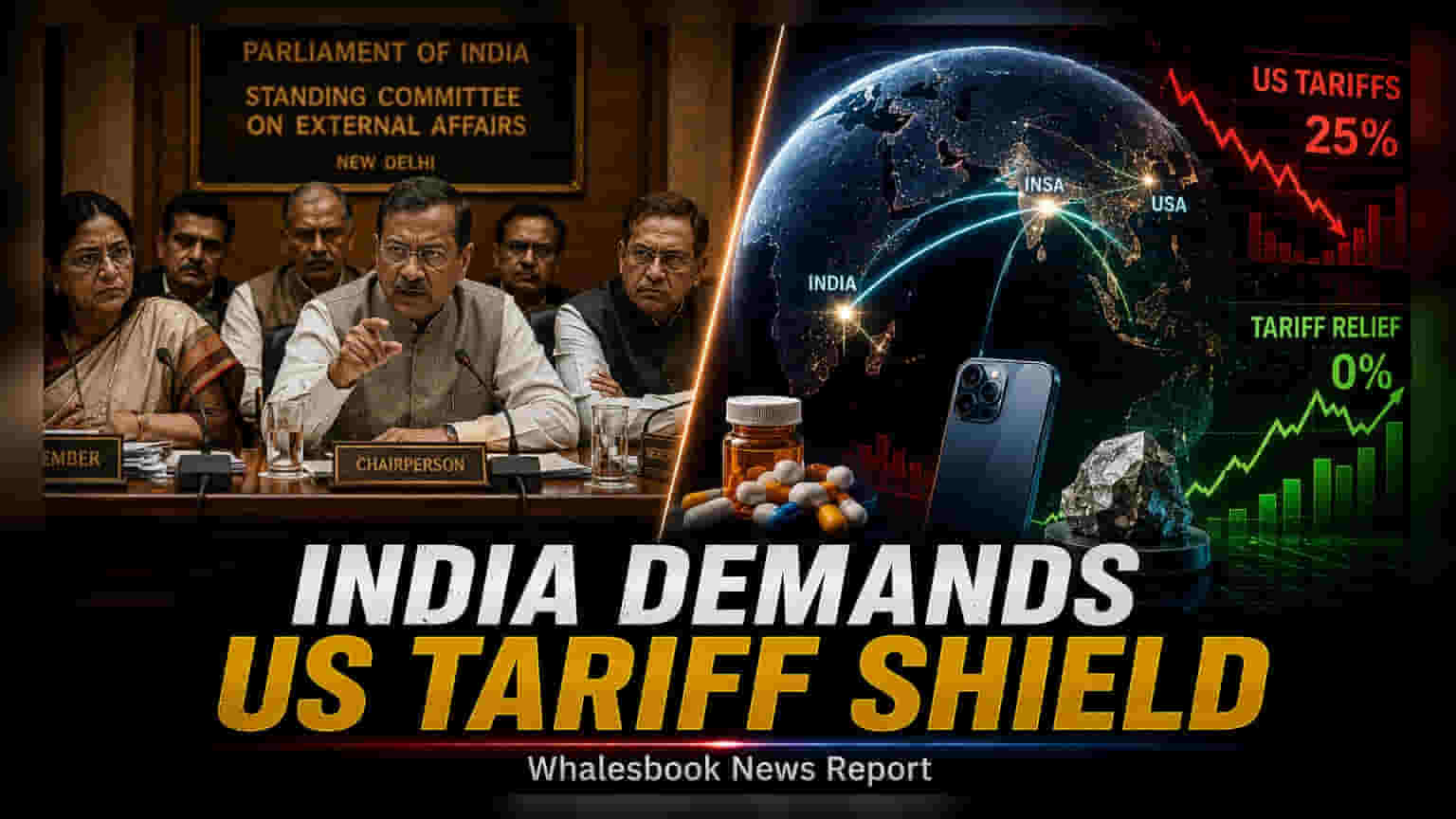 India Seeks U.S. Tariff Shield for Pharma and Tech Amid Looming Duties