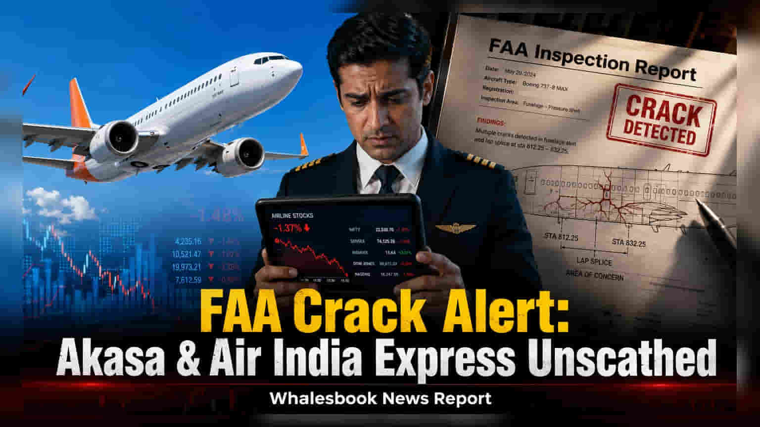 Akasa Air, Air India Express ਦੇ Boeing ਜਹਾਜ਼ FAA ਕ੍ਰੈਕ ਡਾਇਰੈਕਟਿਵ ਤੋਂ ਸੁਰੱਖਿਅਤ