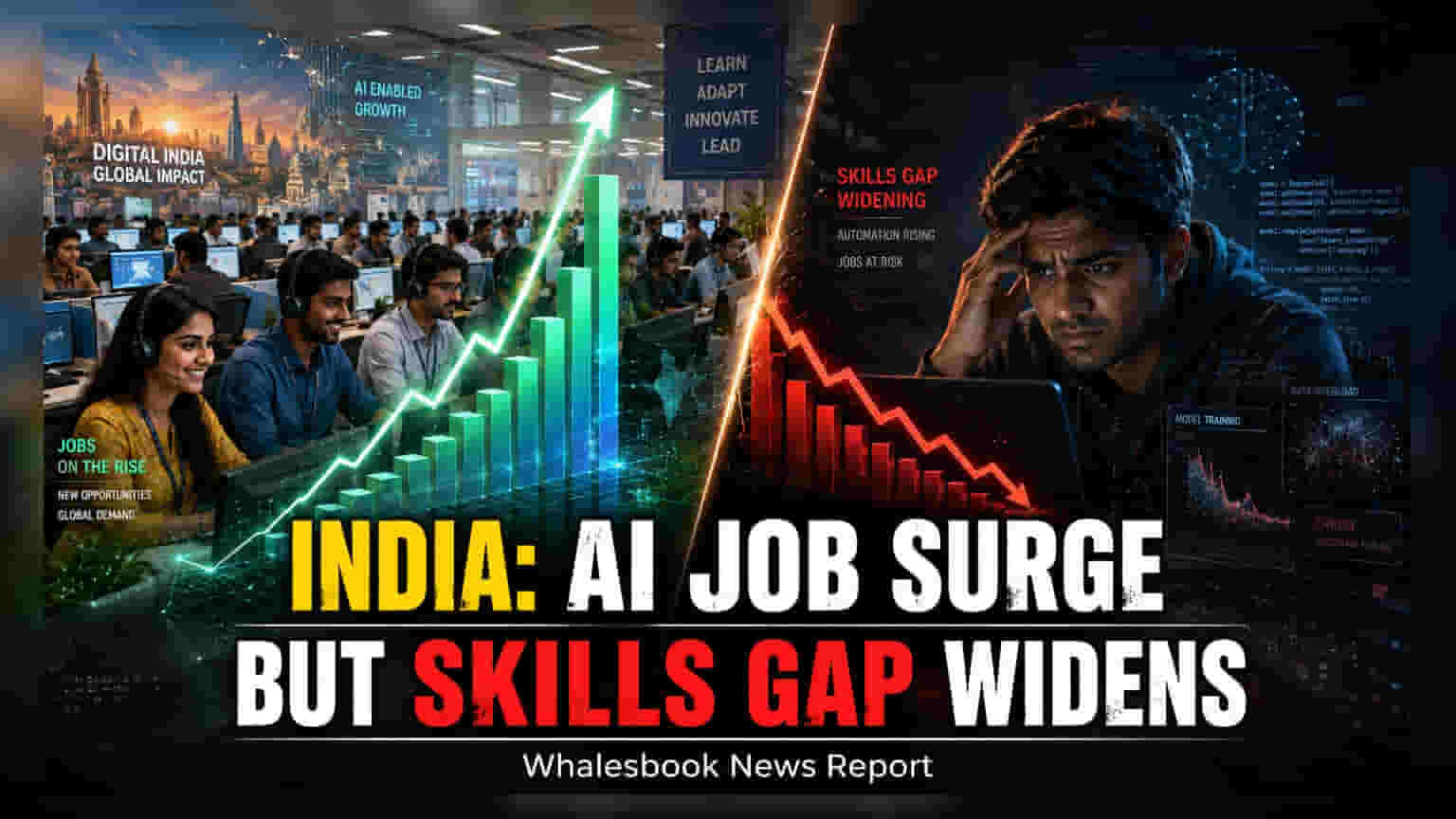ભારતમાં AI જોબ્સનો વિકાસ તેજ, પણ એન્ટ્રી-લેવલ પર ઘટાડો: રિપોર્ટ
