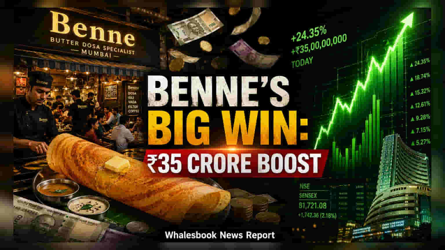 Benne Dosa Chain Raises ₹35 Crore at ~₹364 Crore Valuation
