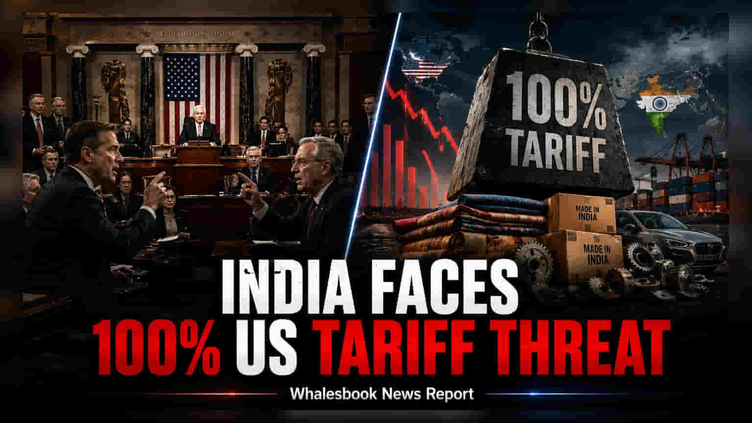 US Senate Passes Bill Threatening 100% Tariffs on Indian Goods