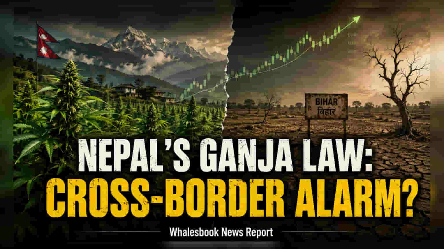 नेपाळमध्ये गांजा लागवडीला परवानगी: बिहार सीमेवर चिंता वाढली