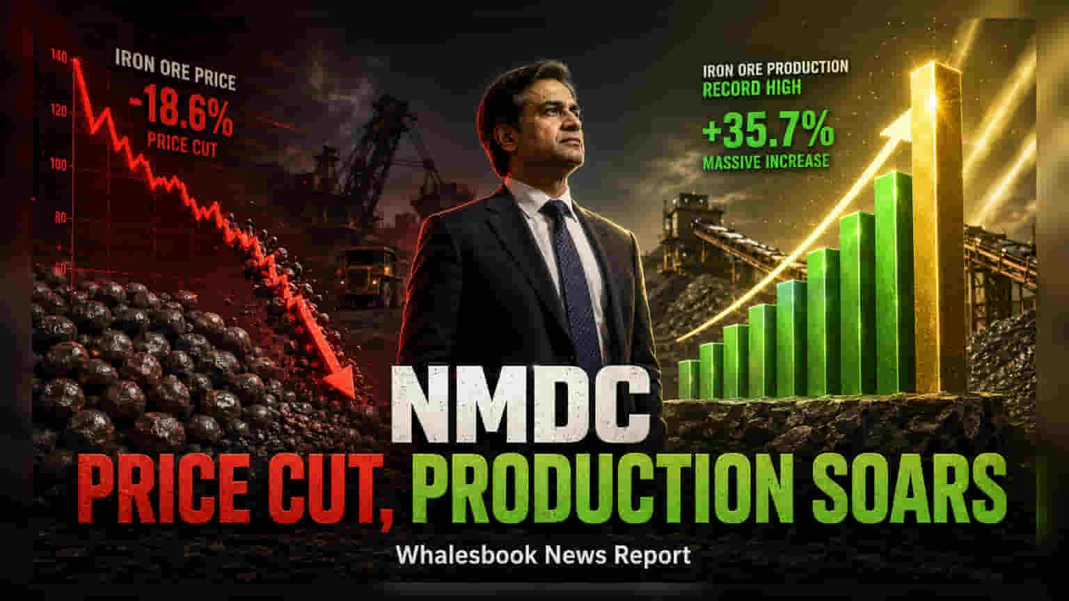 NMDC Share Price: લોખંડના ભાવમાં ₹200નો ઘટાડો, જુલાઈ ઉત્પાદનમાં 31% વૃદ્ધિ