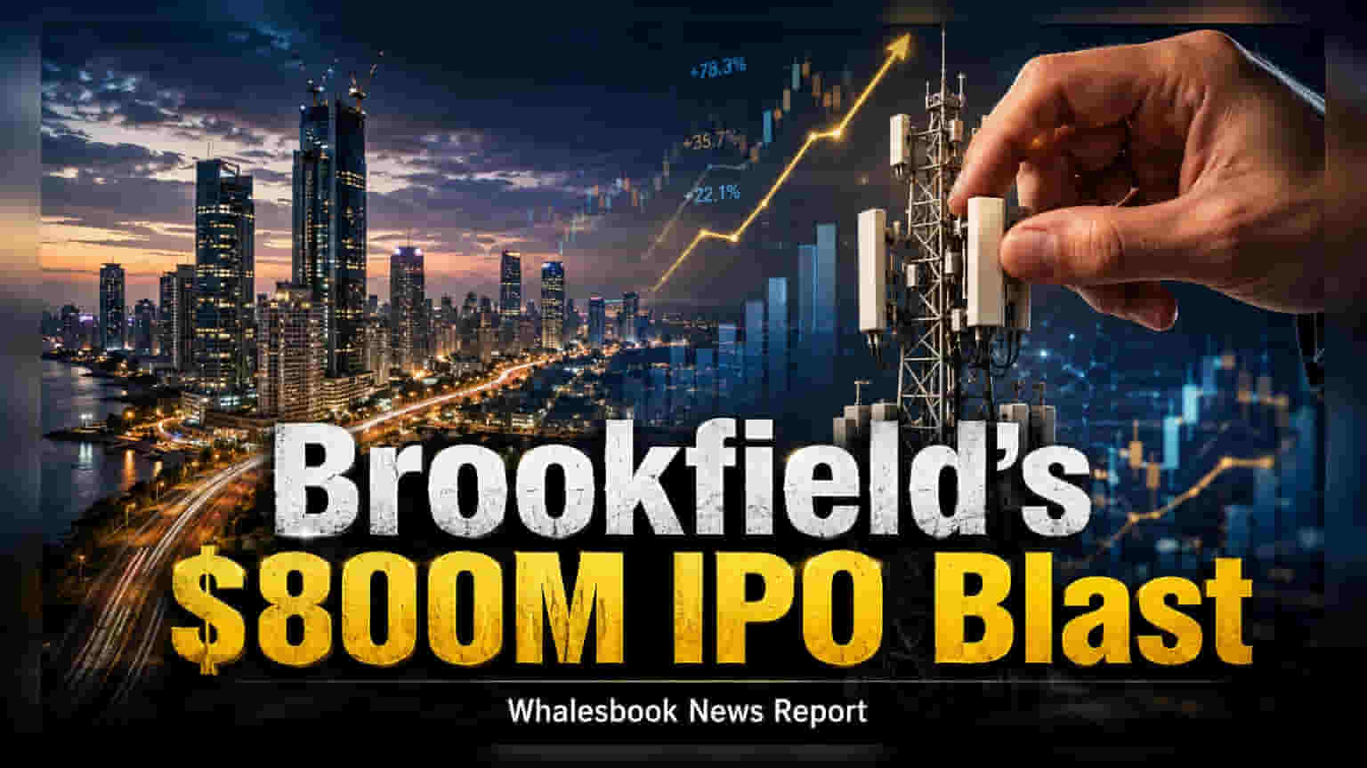Brookfield-Backed Altius Telecom Files for Rs 6,000 Cr IPO