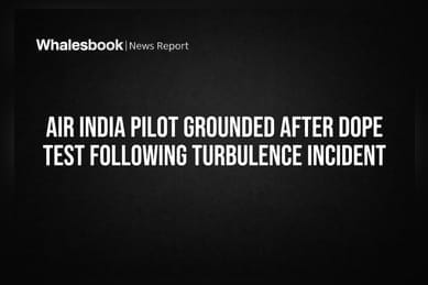 Air India Pilot Grounded After Dope Test Following Turbulence Incident