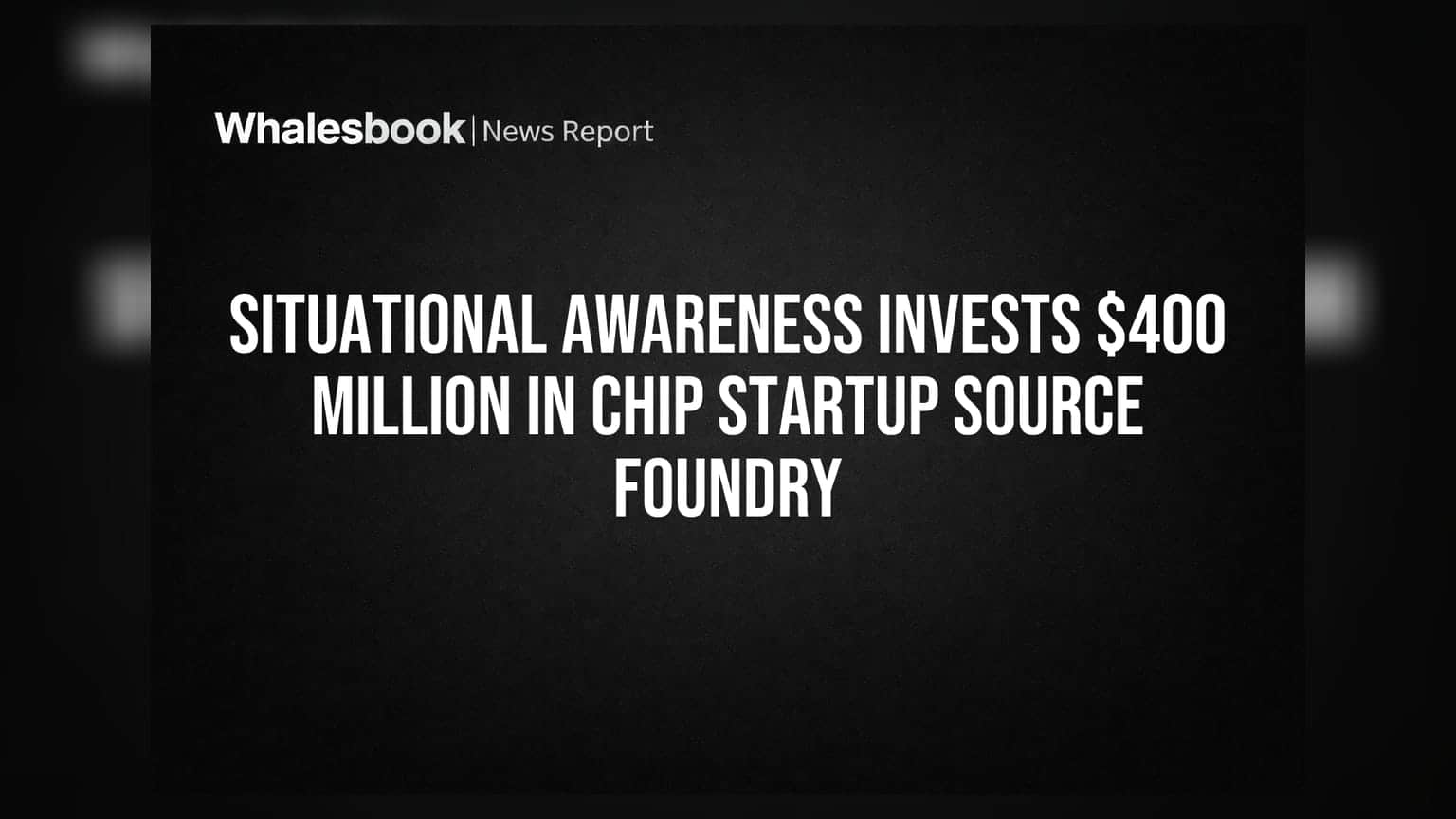 Situational Awareness ફંડનો મોટો દાવ: Source Foundry માં ₹400 કરોડનું રોકાણ, પણ આંકડા ચિંતાજનક