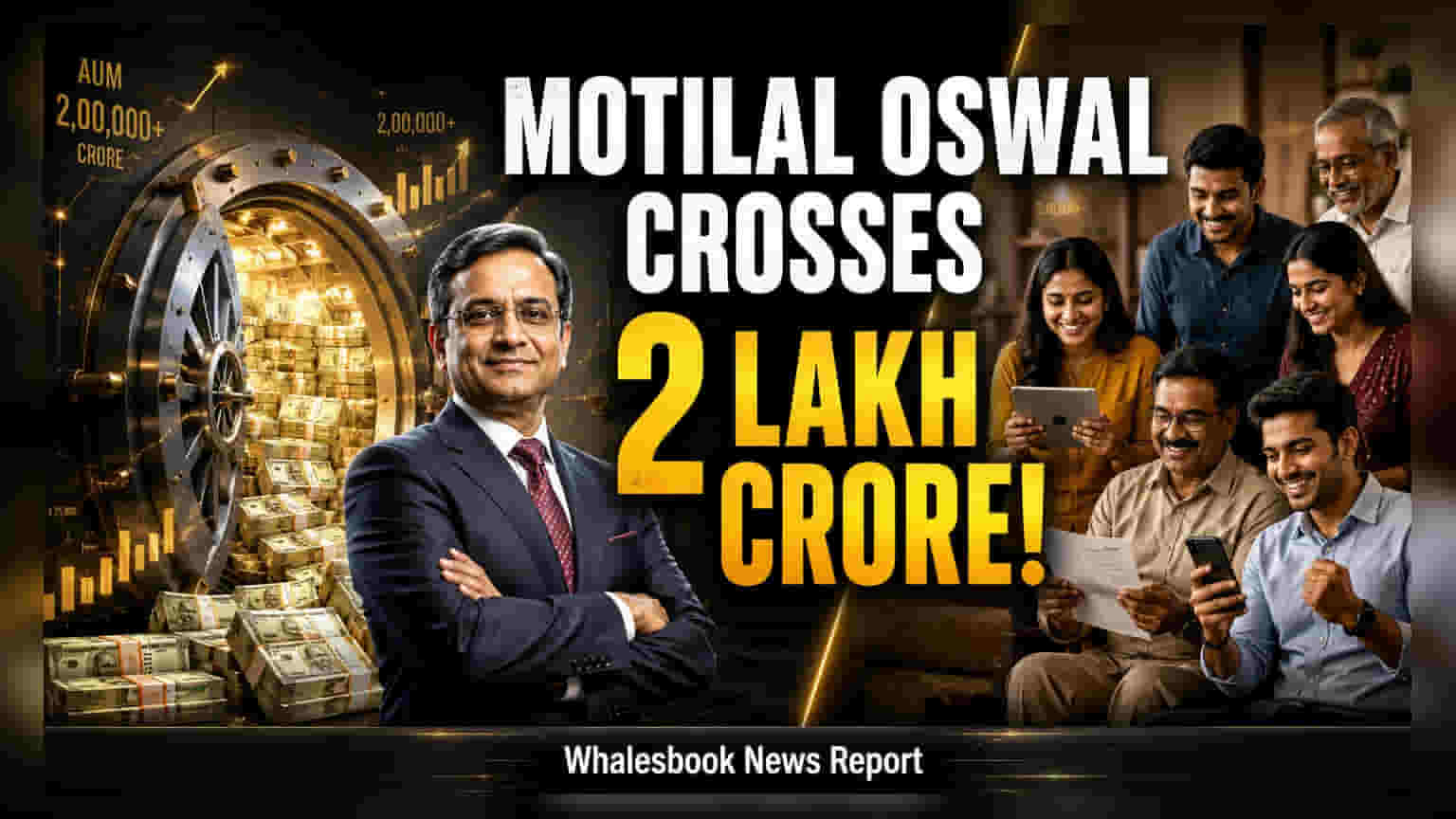 Motilal Oswal AMC Hits ₹2 Lakh Crore AUM Milestone