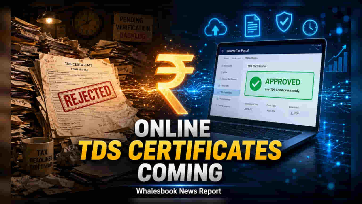 Income Tax Department Frames Rules for Online Lower, Nil TDS Certificates