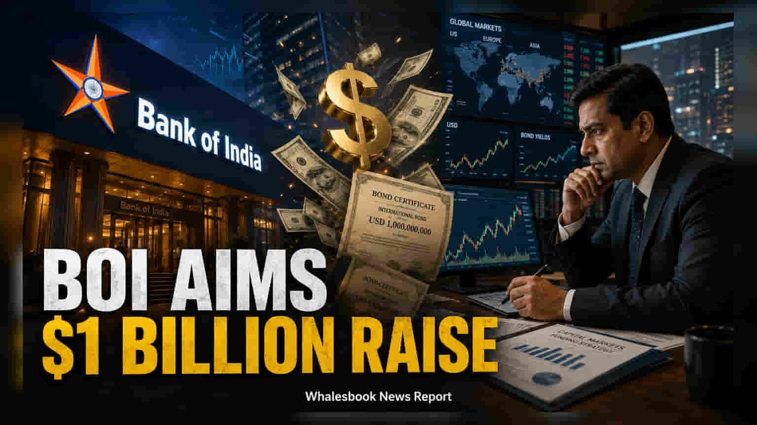 Bank of India: विदेशी जमा बढ़ाने के लिए ₹8,300 करोड़ जुटाएगी बैंक, शेयर पर दिखी गिरावट