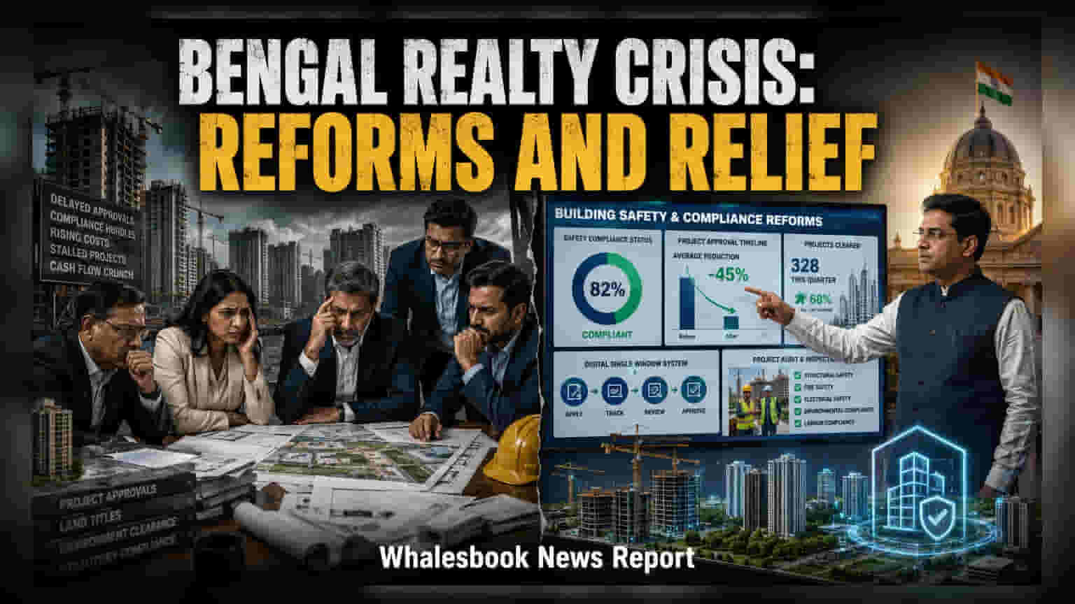 CREDAI पश्चिम बंगाल की मांग: रियल एस्टेट प्रोजेक्ट्स के लिए 8 महीने का एक्सटेंशन