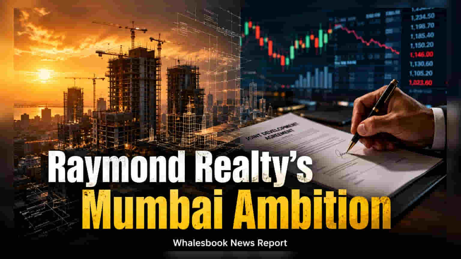 Raymond Realty Shares: ₹4,500 करोड़ के नए प्रोजेक्ट्स का ऐलान, पर मुनाफा 19% गिरा, शेयर 12% लुढ़का