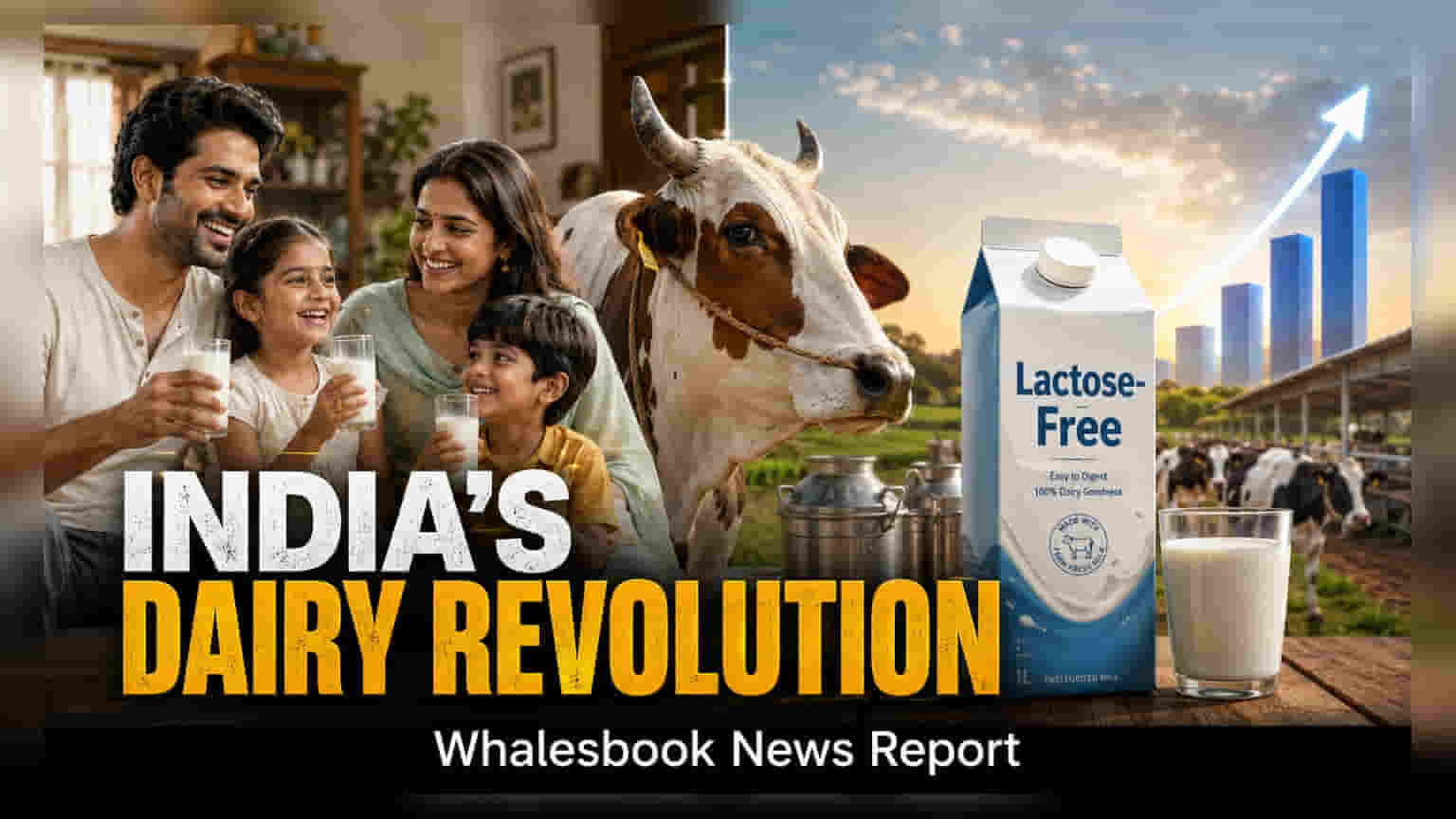 डेयरी इंडस्ट्री में बड़ा बदलाव: Lactose-Free Milk की मांग बढ़ी, कंपनियां कर रहीं फोकस!
