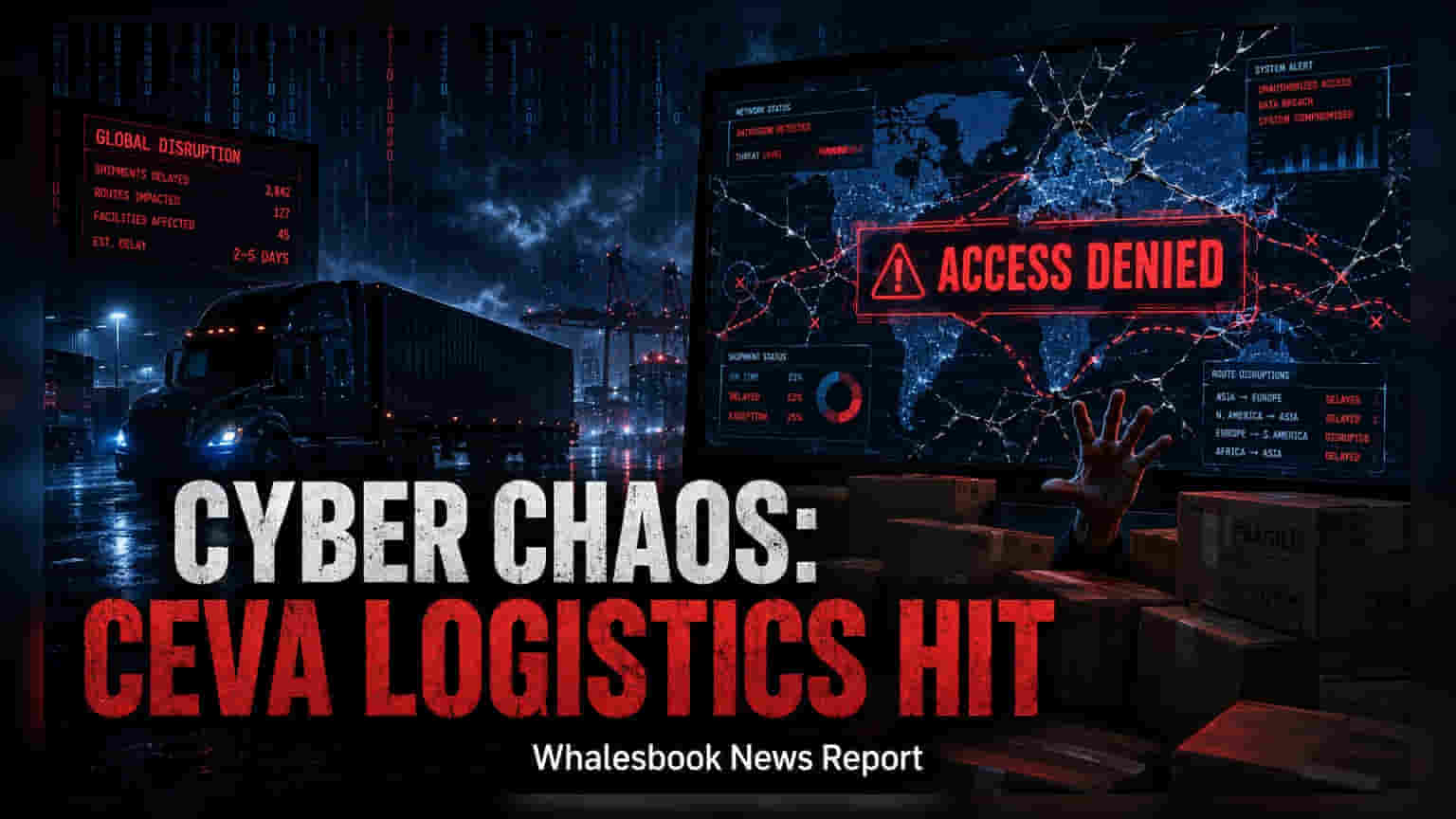 CEVA Logistics Cyberattack Hits European Warehouses, Delays Deliveries