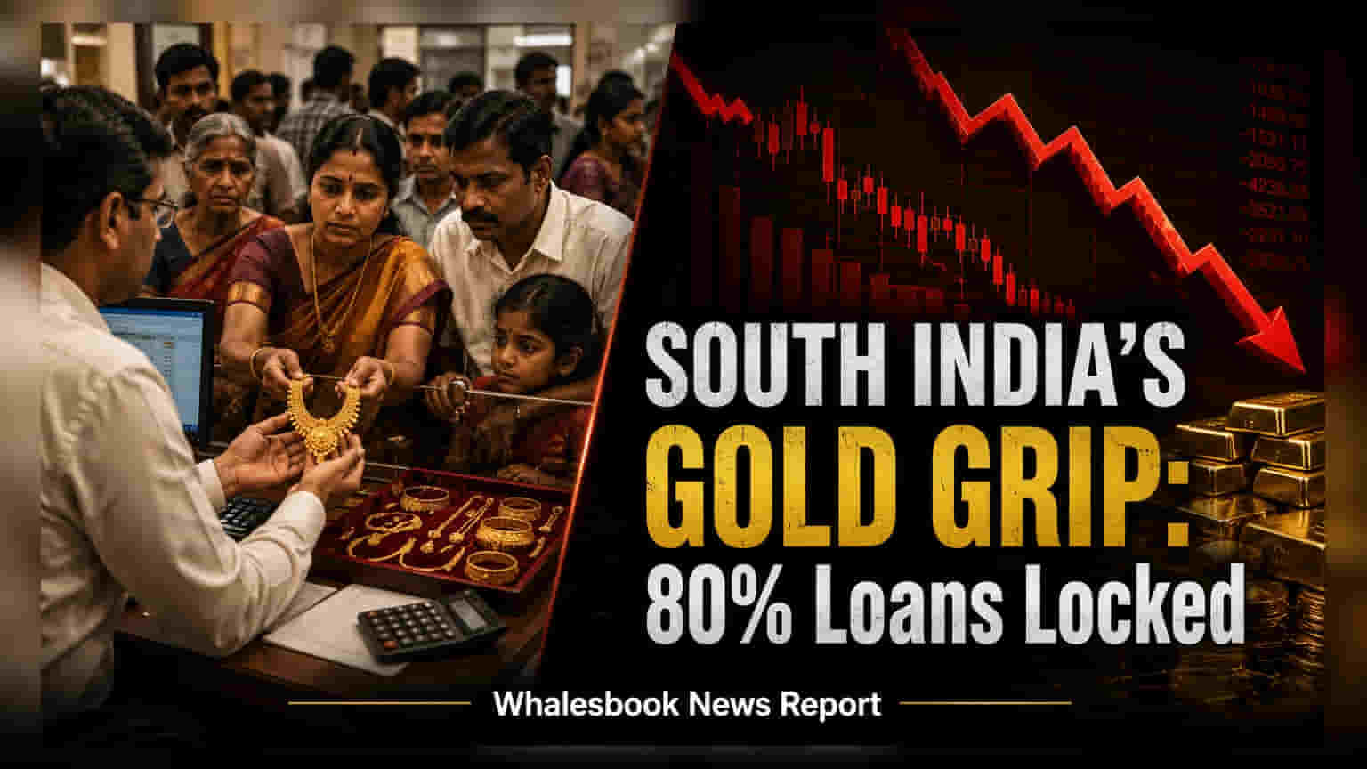 80% of India's Gold Loan Outstandings Concentrated in 5 Southern States