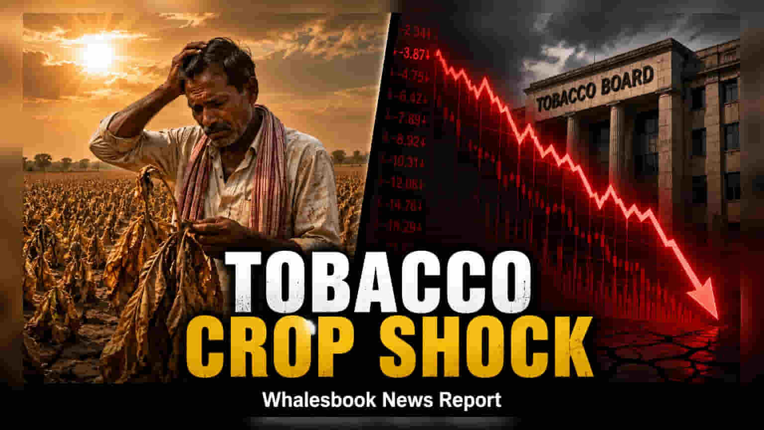 Tobacco Board નો મોટો નિર્ણય: 2026-27 માટે FCV તમાકુના પાકનું કદ 43% ઘટાડ્યું