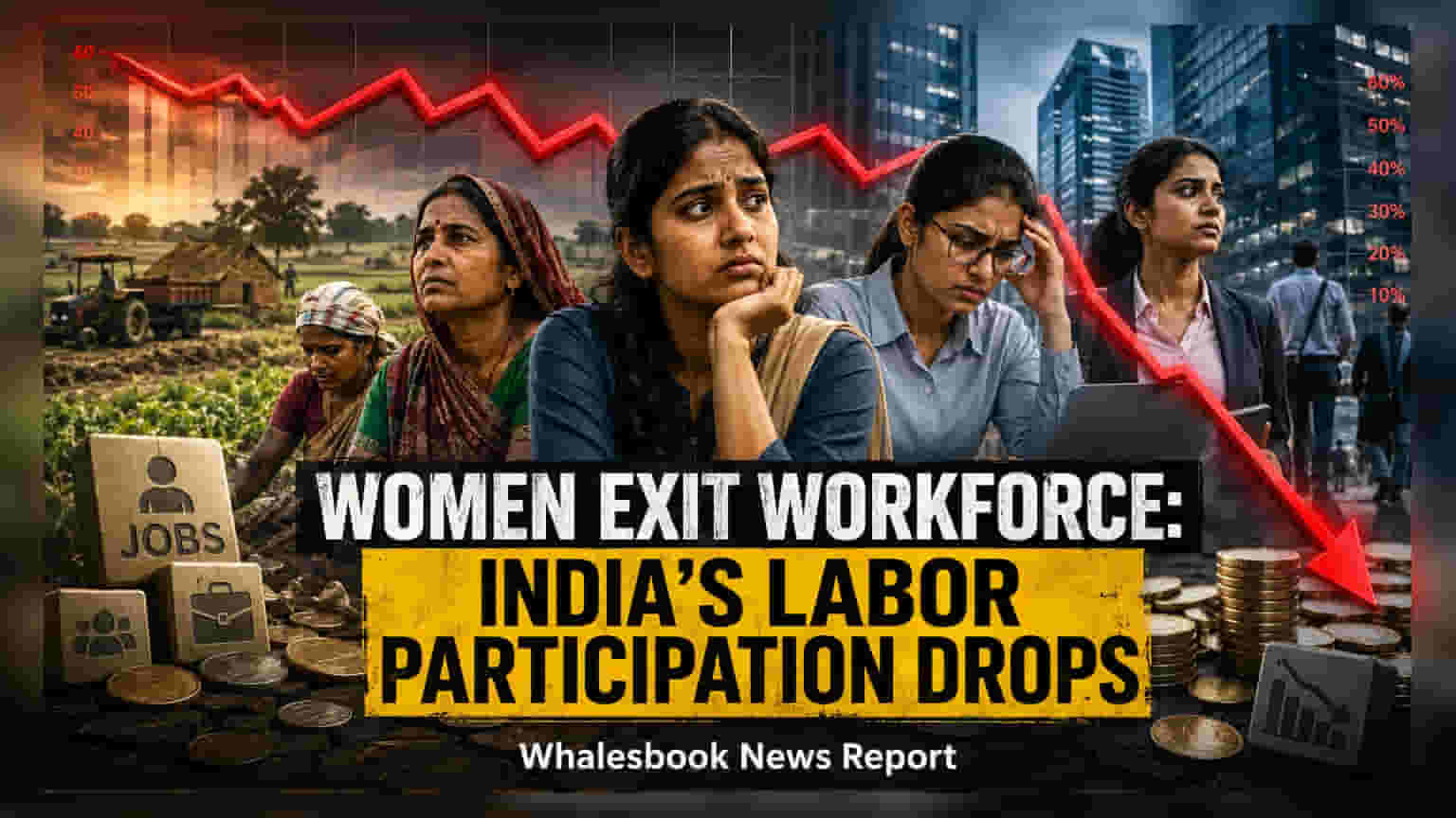India Female Labor Force Participation: મહિલાઓની નોકરીમાં ભાગીદારી ઘટી, Q1 FY27 માં 33.2% પર પહોંચી