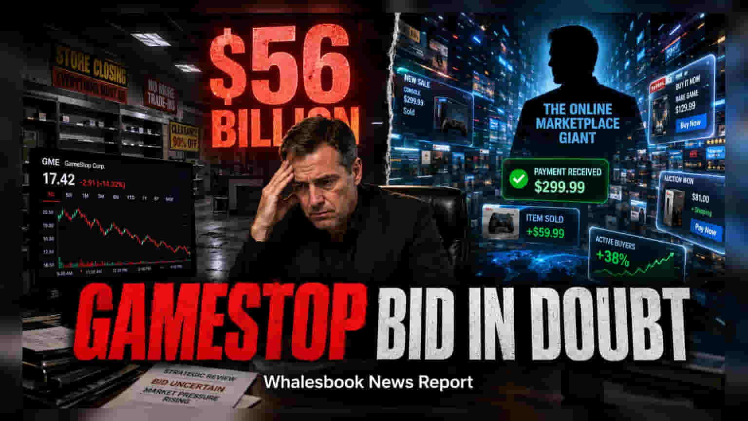 GameStop May Drop $56 Billion eBay Bid, Pivot to Partnership