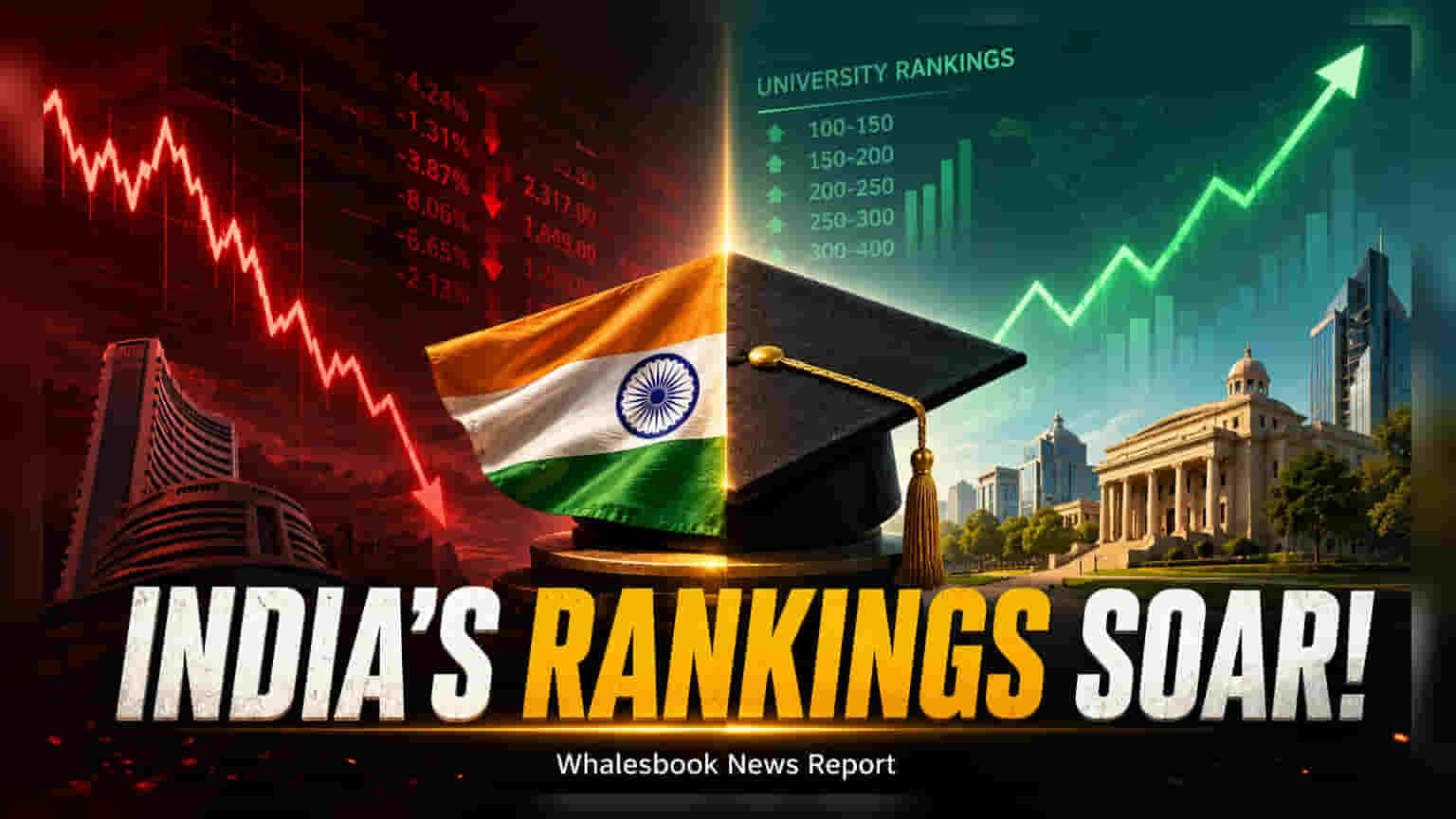 Indian Universities in QS Rankings Rise from 11 to 52 Since 2015