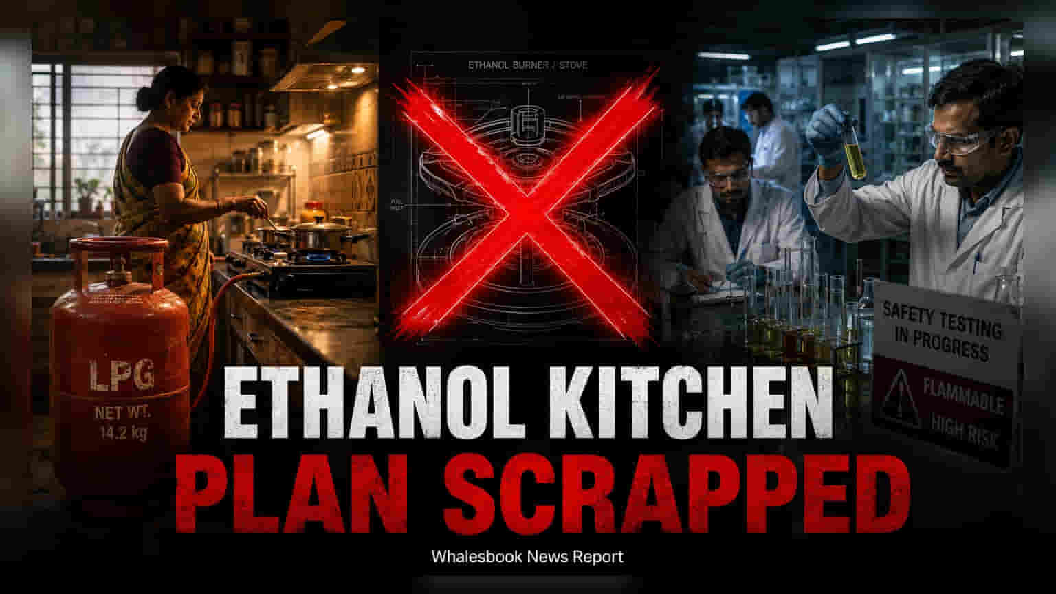 Ethanol Cooking Fuel અને Diesel Blending માટે નહીં: સરકારે સુરક્ષા ચિંતાઓને કારણે નિર્ણય કર્યો