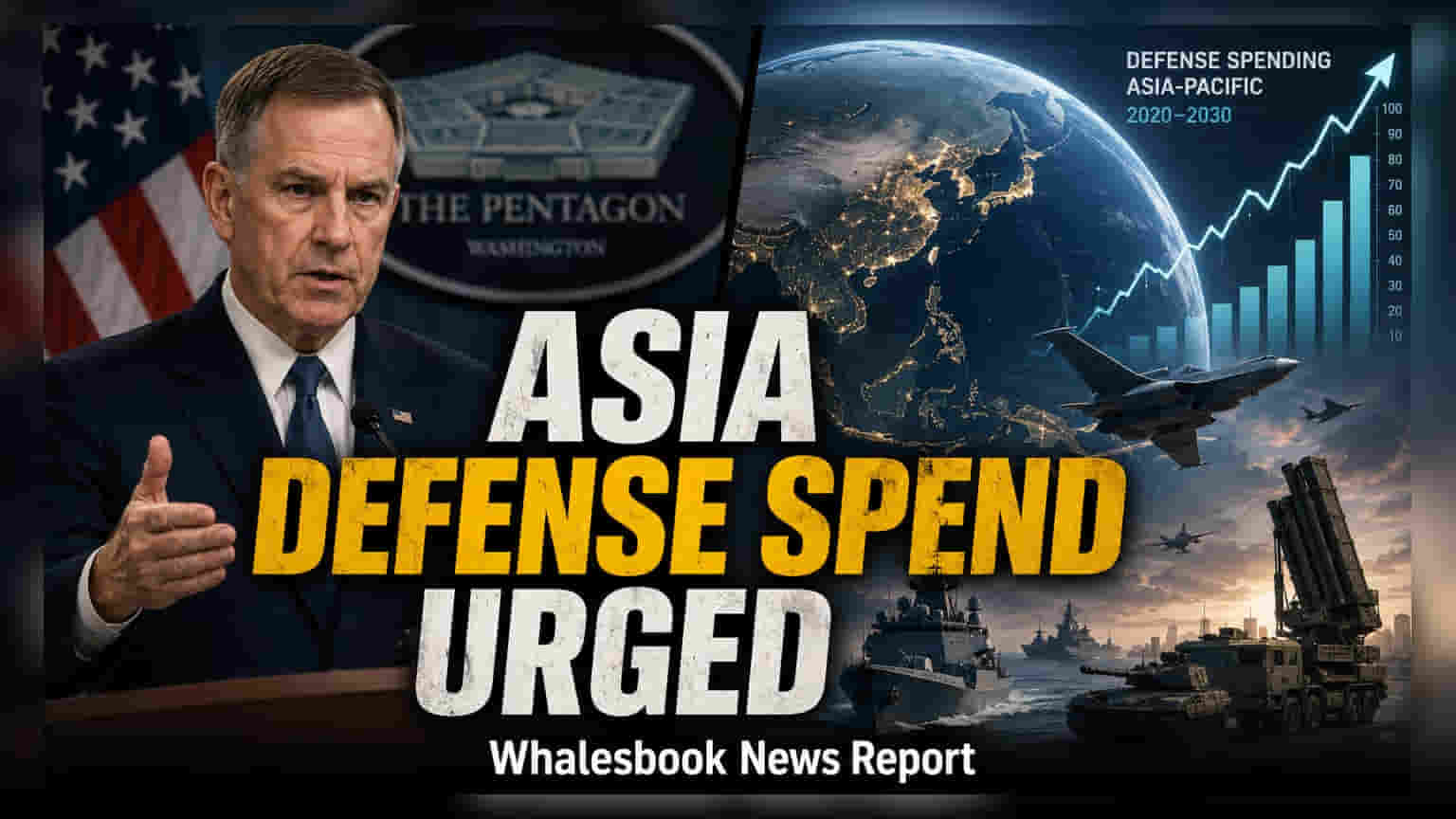 US Pushes Asian Allies to Boost Defense Spending, Impacting Indo-Pacific Strategy