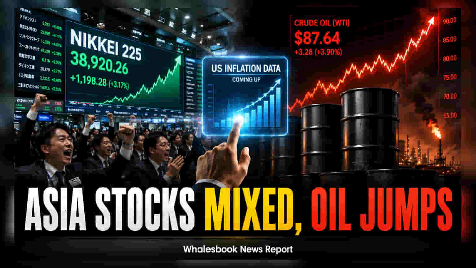 Nikkei 'ਚ 2% ਦਾ ਉਛਾਲ, ਕੱਚੇ ਤੇਲ ਦੀਆਂ ਕੀਮਤਾਂ ਵਧੀਆਂ; ਭਾਰਤੀ ਬਾਜ਼ਾਰਾਂ 'ਤੇ ਨਜ਼ਰ