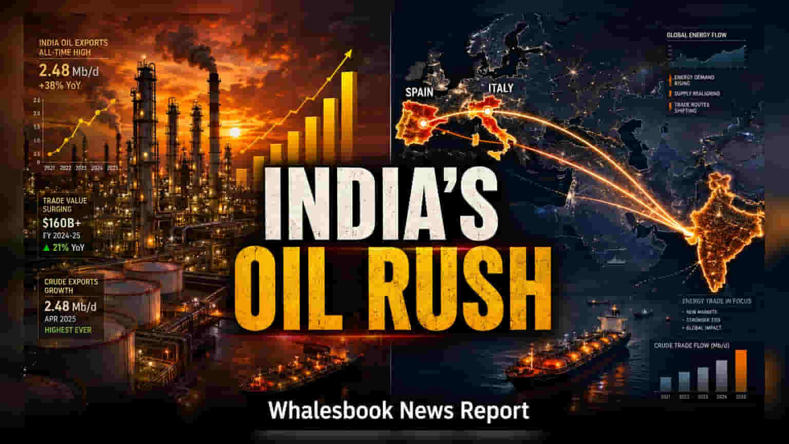 India's Oil Exports Shift to Europe Amid West Asia Conflict