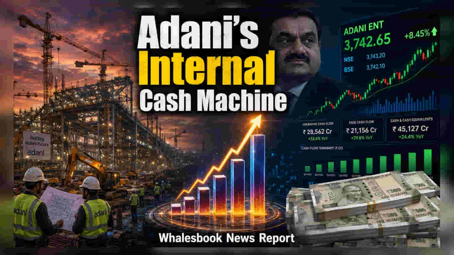 Adani Infra Invests ₹11,561 Cr In Group Stocks After Profit Surge