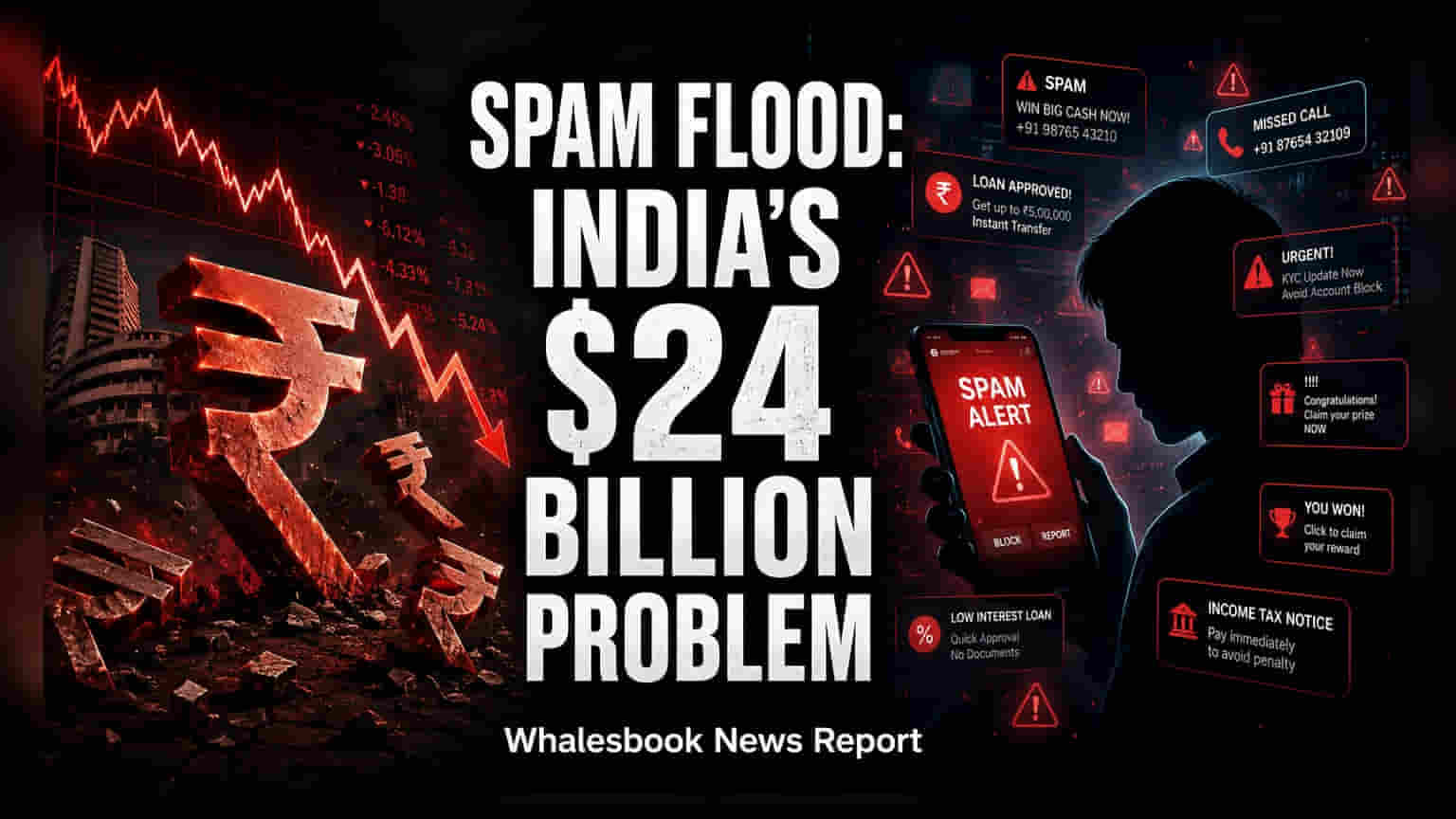 India Flags 24.4 Billion Spam Communications in Q1 2026
