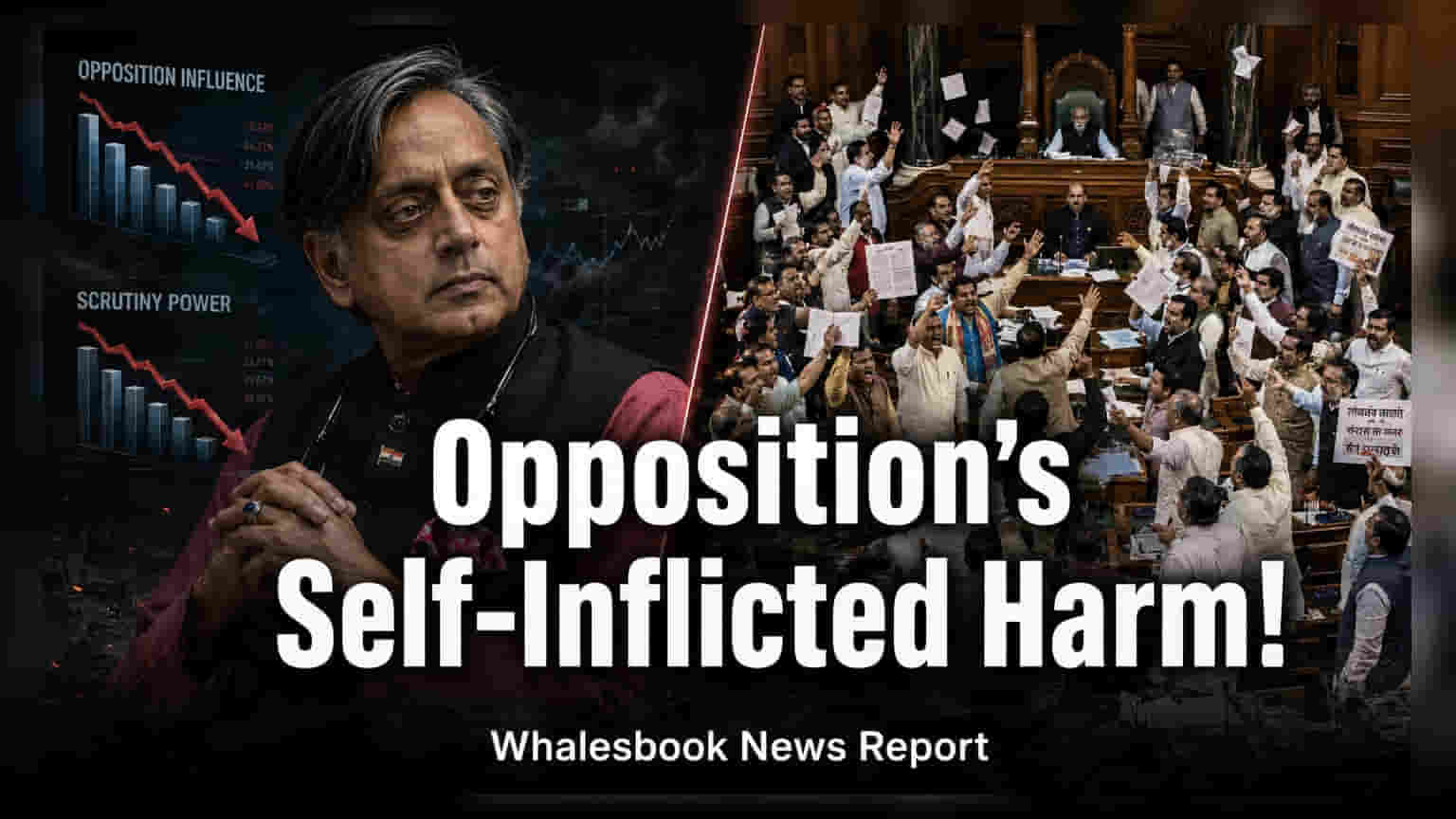 Tharoor: Parliamentary Disruptions Weaken Opposition's Oversight