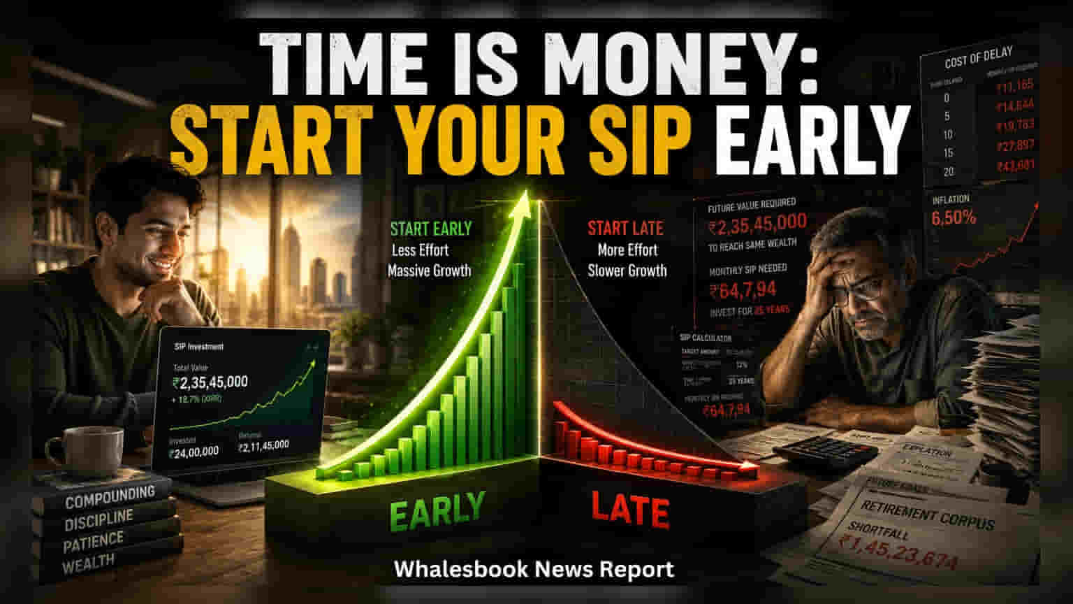 Early SIPs Cut Retirement Costs By Up To Six Times