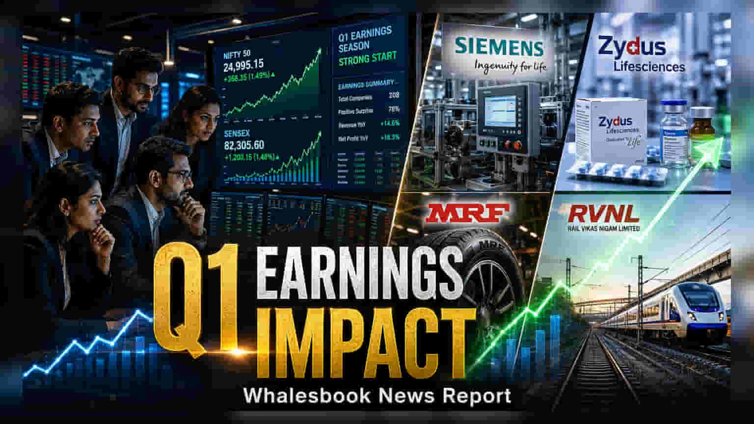 Siemens, MRF, RVNL Q1 Results: आज 300 से ज़्यादा कंपनियों के नतीजे, निवेशकों की नज़र इन पर